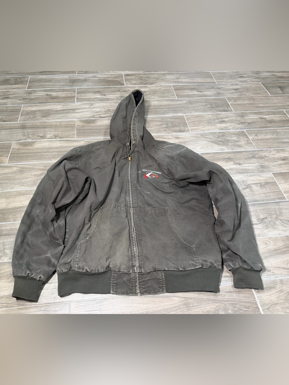 Vtg Dunbrooke Minnesota Vikings Canvas Work Jacket Mens XL Carhartt STYLE Chore